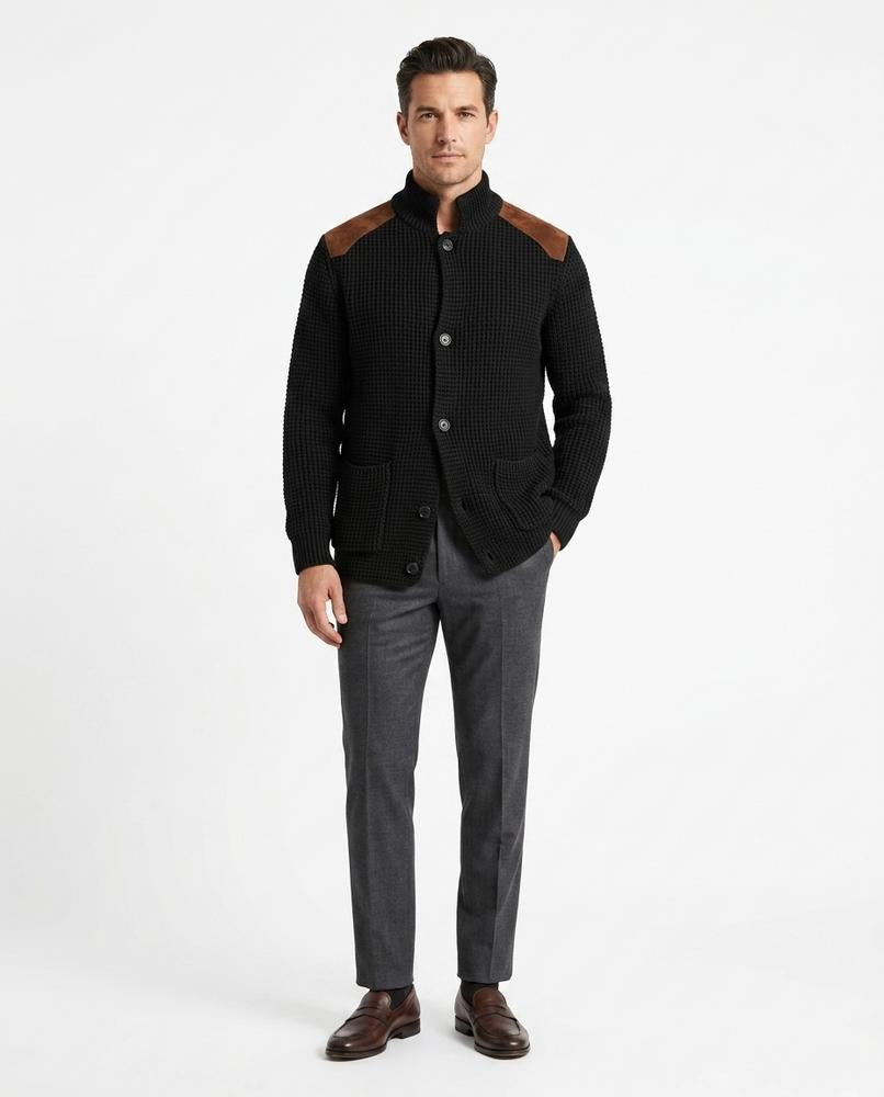Nord Wear - Taval | Waffle-Knit Button-Front Knit Cardigan Men