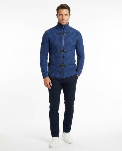 Nord Wear - Aosot | Structured High-Collar Knit Cardigan Men