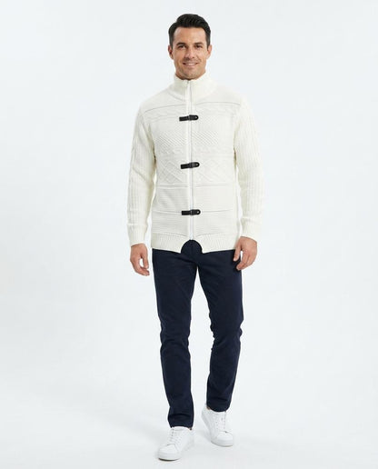 Nord Wear - Aosot | Structured High-Collar Knit Cardigan Men