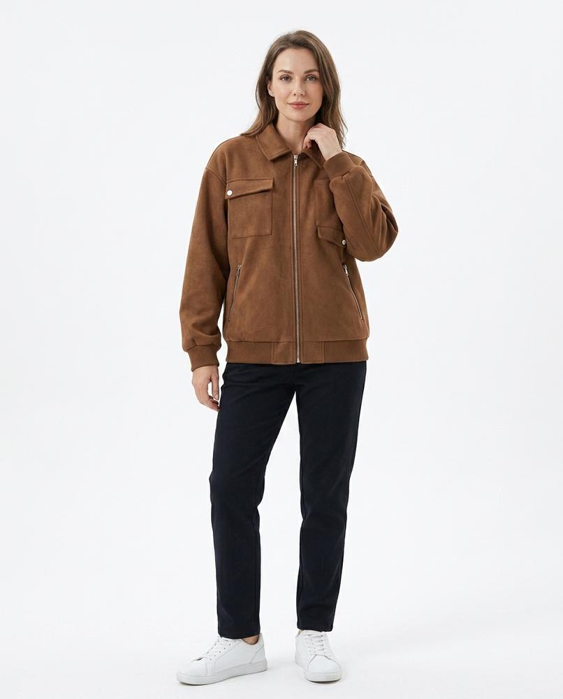 Nord Wear - Nogar | Suede-Effect Full-Zip Jacket Men