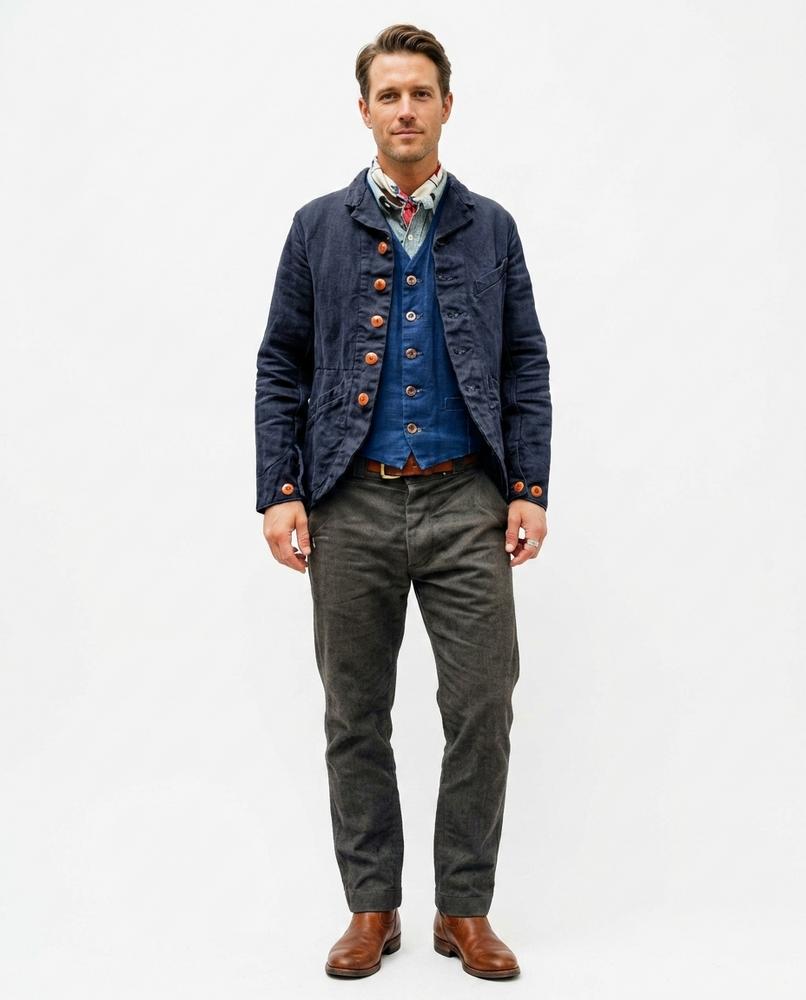 Nord Wear - Vugos | Buttoned Textured Jacket Men