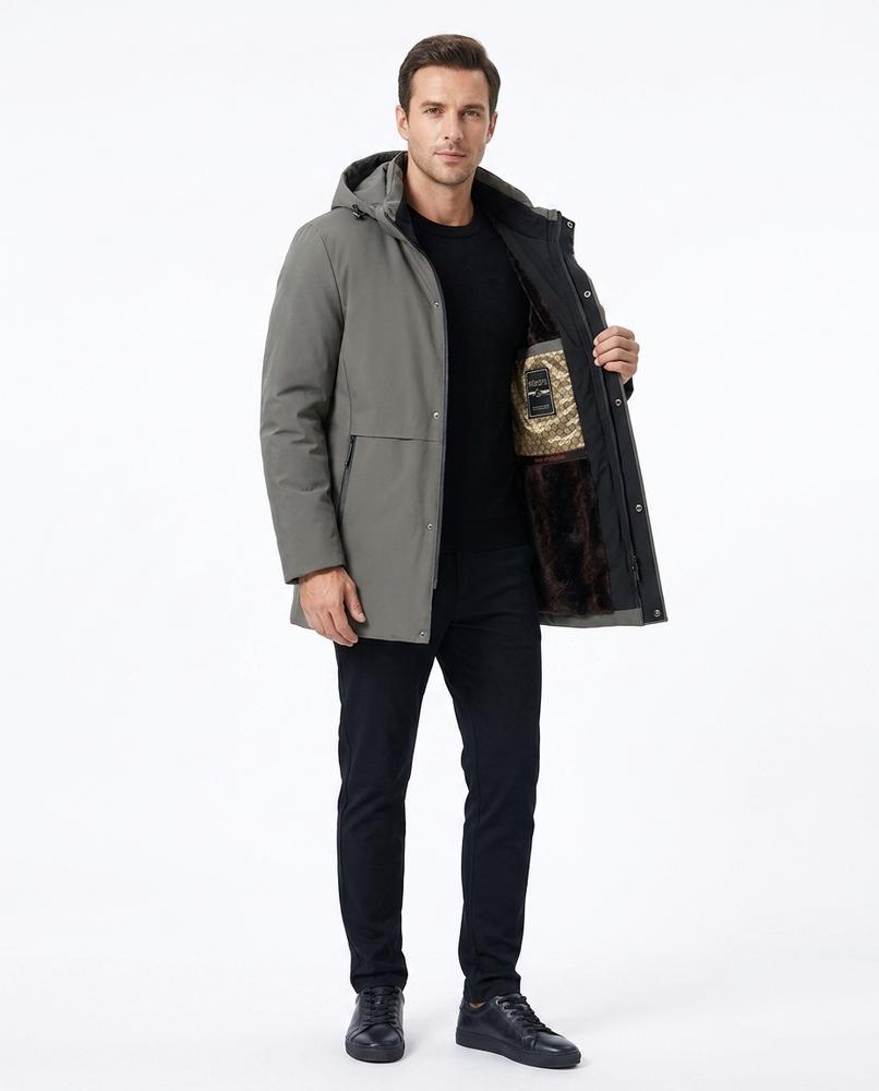 Nord Wear - Dupit | Lined Hooded Coat Men
