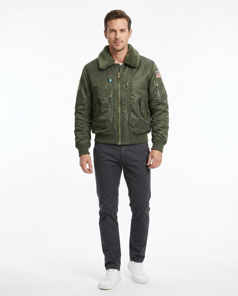 Nord Wear - Zenuk | Sherpa Collar Zip-Up Jacket Men