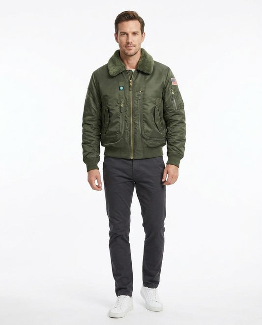 Nord Wear - Zenuk | Sherpa Collar Zip-Up Jacket Men