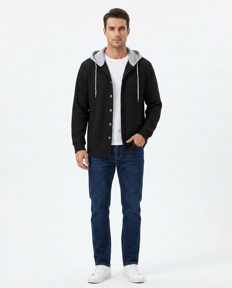 Nord Wear - Rilol | Hooded Button-Up Shirt Men
