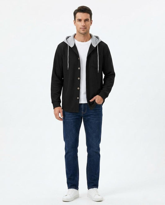 Nord Wear - Rilol | Hooded Button-Up Shirt Men
