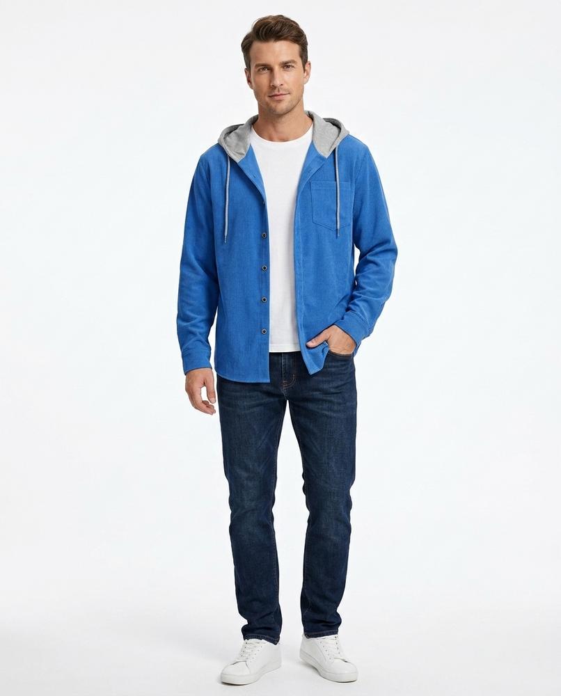 Nord Wear - Rilol | Hooded Button-Up Shirt Men