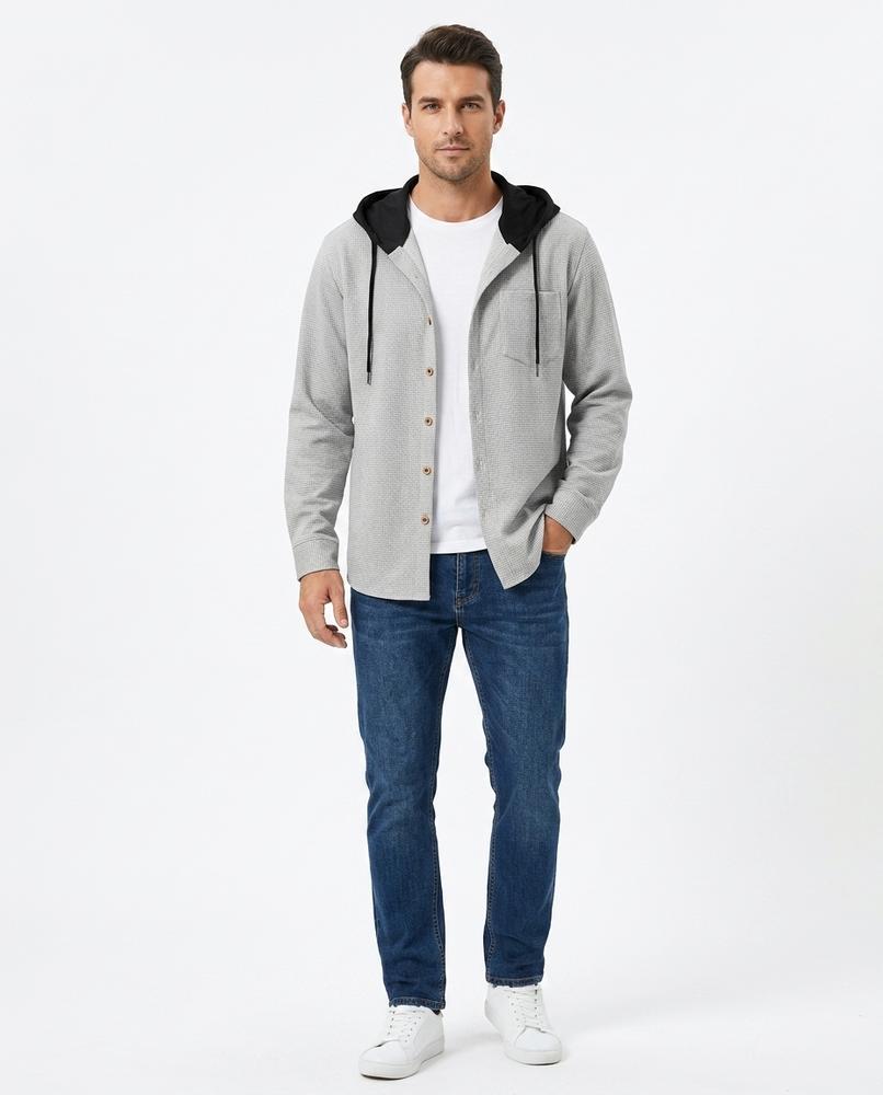 Nord Wear - Rilol | Hooded Button-Up Shirt Men