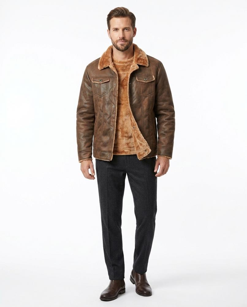 Nord Wear - Tuhon | Fleece-Lined Button-Front Jacket Men