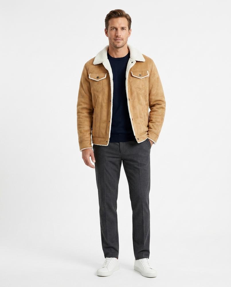 Nord Wear - Tuhon | Fleece-Lined Button-Front Jacket Men