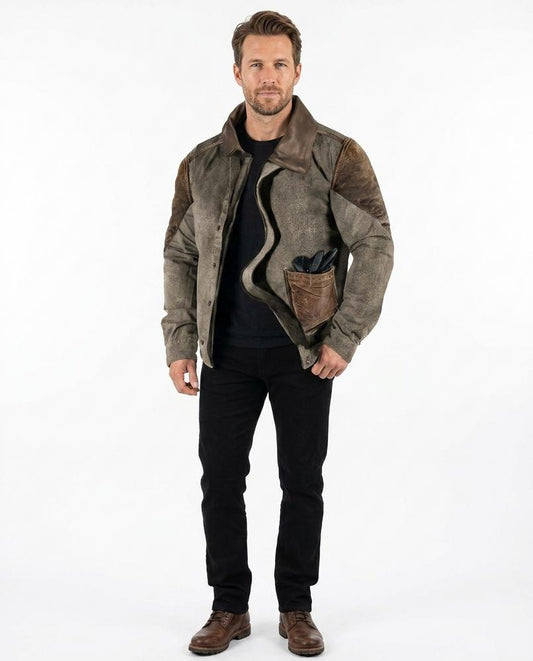 Nord Wear - Levor | Distressed Two-Tone Jacket Men