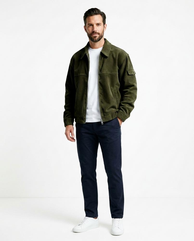 Nord Wear - Disod | Corduroy Zippered Jacket Men