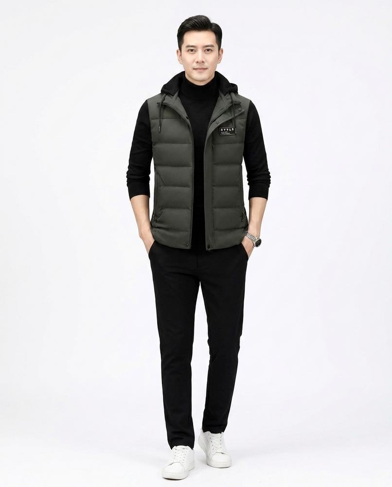 Nord Wear - Logat | Quilted Hooded Vest Men