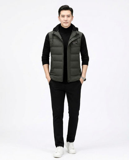 Nord Wear - Logat | Quilted Hooded Vest Men