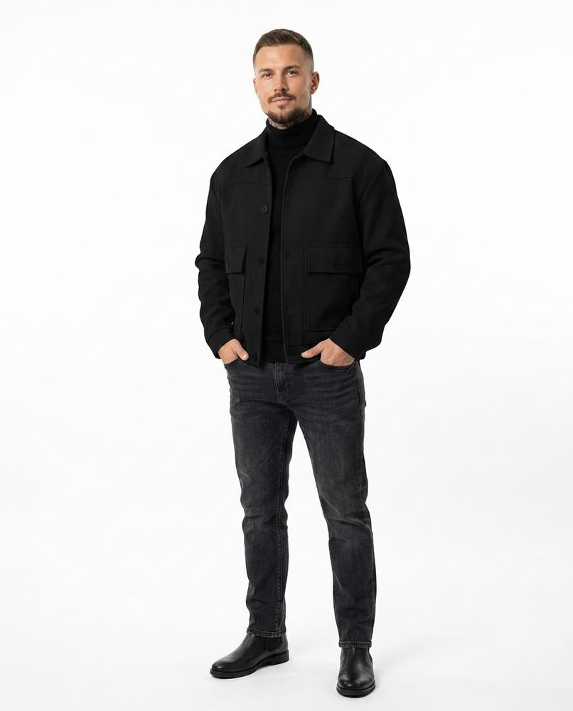 Nord Wear - Aihan | Button-Up Textured Jacket Men