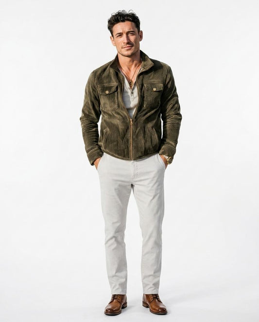Nord Wear - Mevas | Corduroy Zip-Up Jacket Men