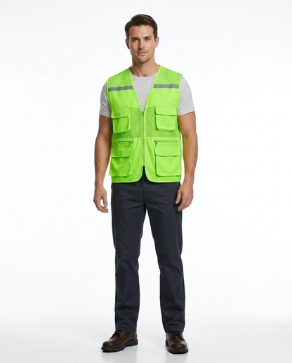 Nord Wear - Dopim | Multi-Pocket Reflective Vest Men