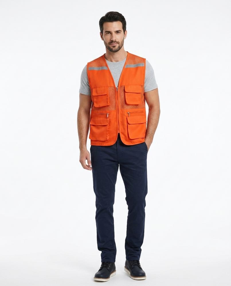 Nord Wear - Dopim | Multi-Pocket Reflective Vest Men