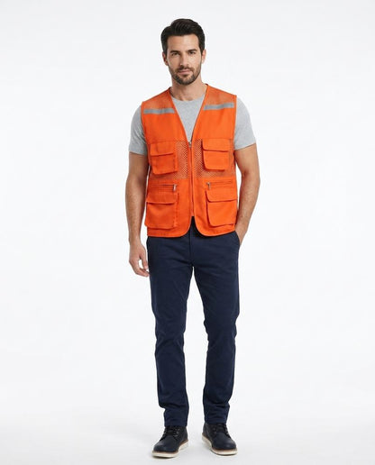 Nord Wear - Dopim | Multi-Pocket Reflective Vest Men