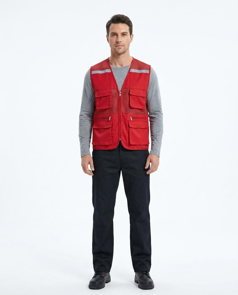 Nord Wear - Dopim | Multi-Pocket Reflective Vest Men