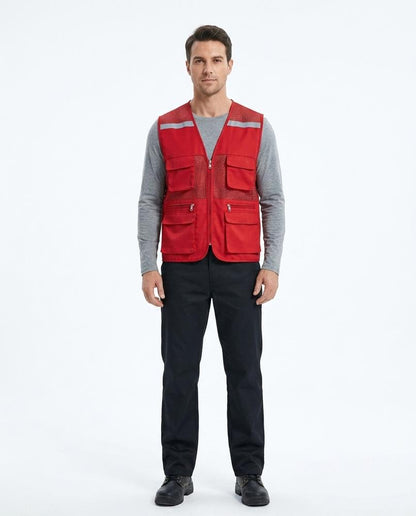 Nord Wear - Dopim | Multi-Pocket Reflective Vest Men