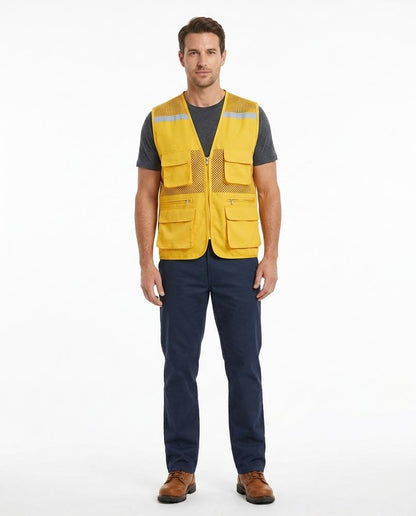 Nord Wear - Dopim | Multi-Pocket Reflective Vest Men