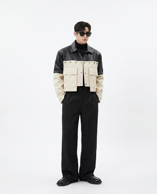 Nord Wear - Yetum | Two-Tone Cropped Jacket Men