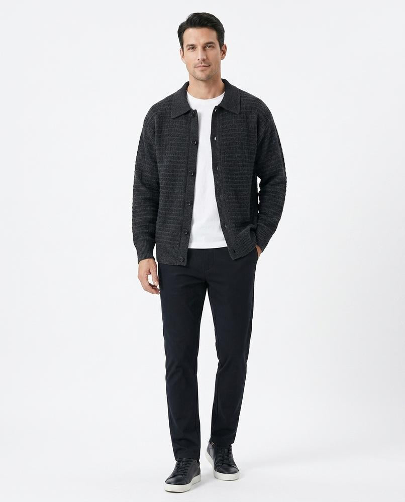 Nord Wear - Duken | Structured Collared Knit Cardigan Men