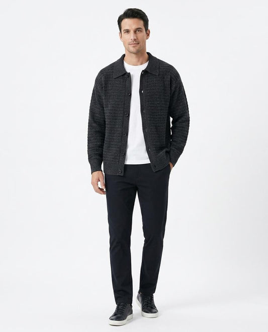 Nord Wear - Duken | Structured Collared Knit Cardigan Men