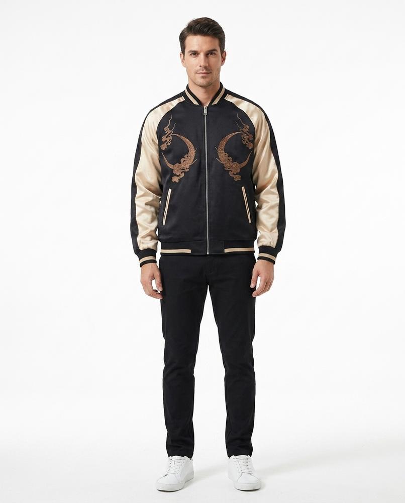 Nord Wear - Nuwud | Embroidered Two-Tone Jacket Men