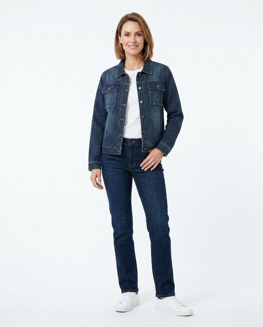 Nord Wear - Rasur | Striped Loose-Fit Corduroy Jacket Women