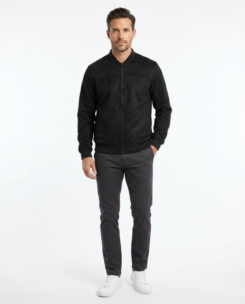 Nord Wear - Yaren | Suede-Effect Zip-Up Jacket Men