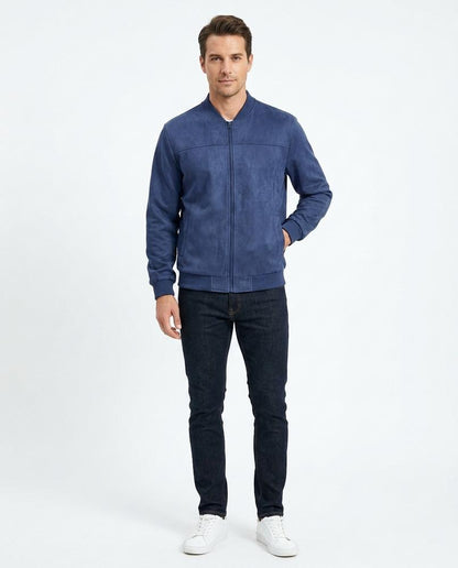 Nord Wear - Yaren | Suede-Effect Zip-Up Jacket Men
