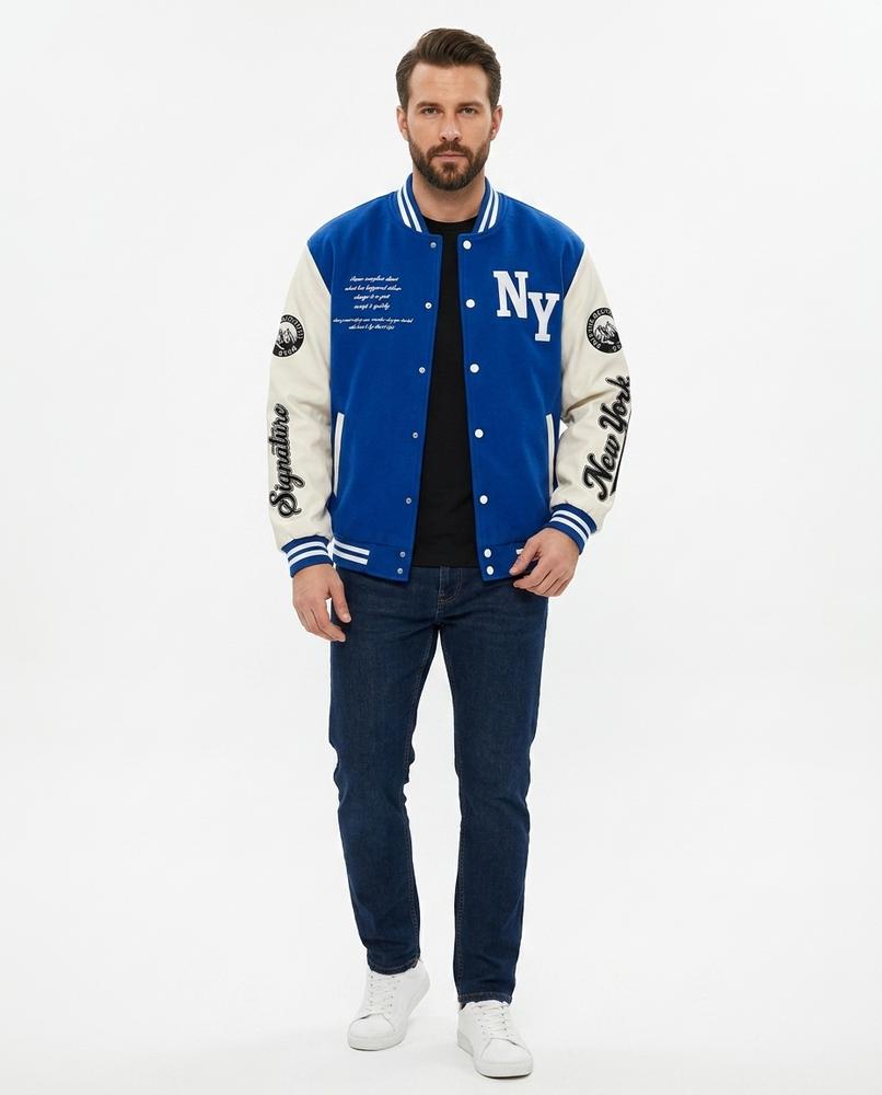 Nord Wear - Kunir | Embroidered Varsity Jacket Men