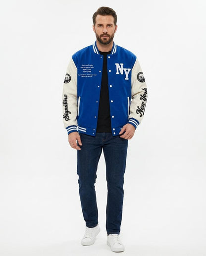 Nord Wear - Kunir | Embroidered Varsity Jacket Men
