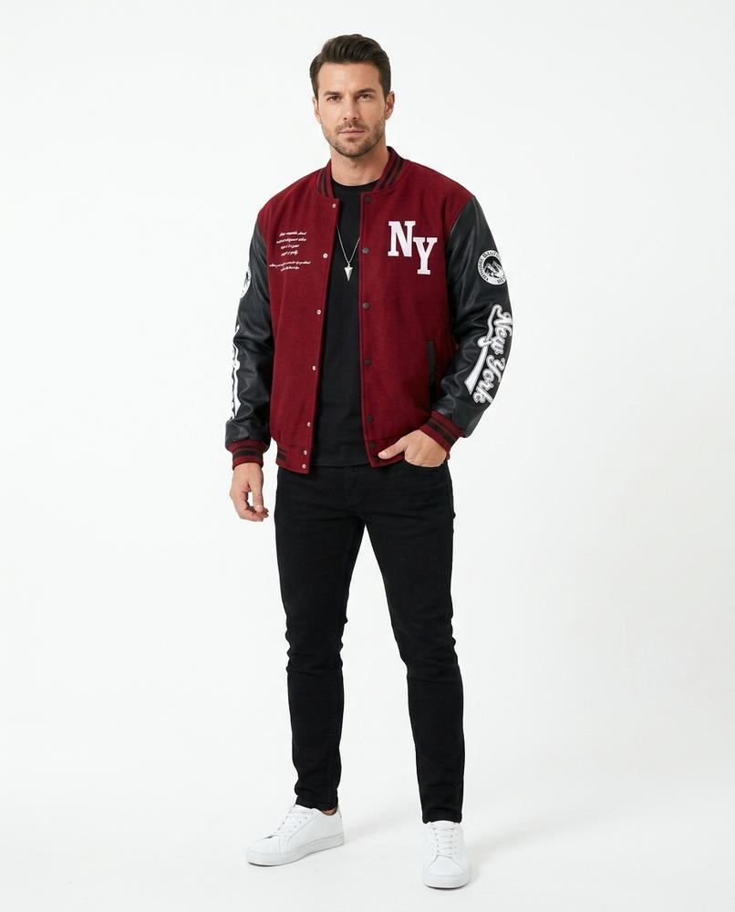 Nord Wear - Kunir | Embroidered Varsity Jacket Men
