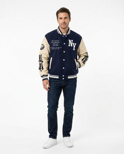 Nord Wear - Kunir | Embroidered Varsity Jacket Men