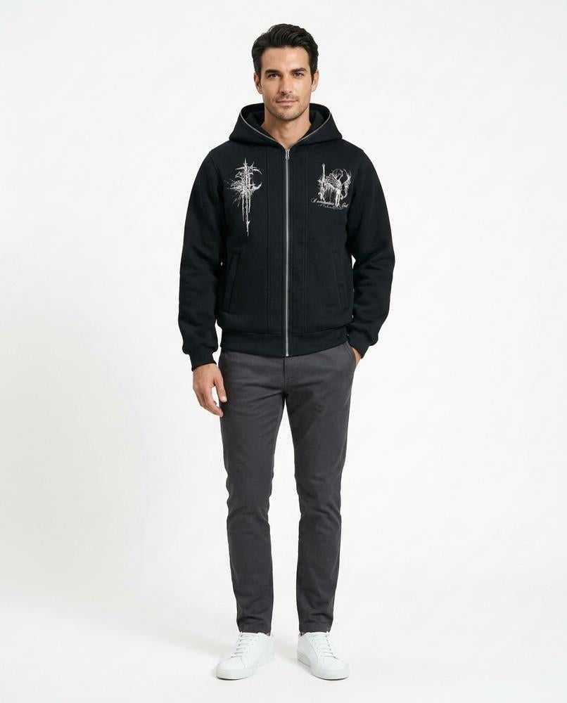 Nord Wear - Vafut | Zip-Up Graphic Hoodie Unisex