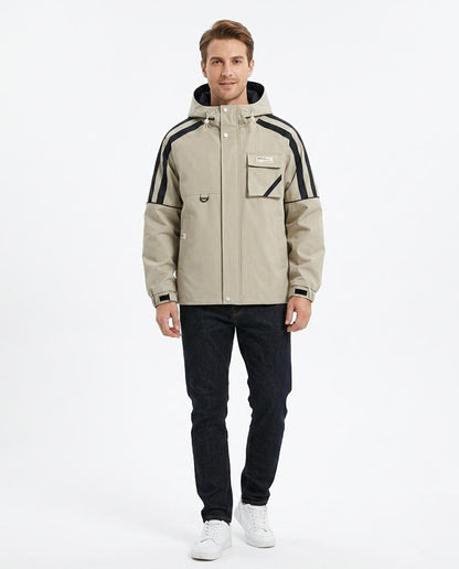 Nord Wear - Yenom | Hooded Striped Jacket Men