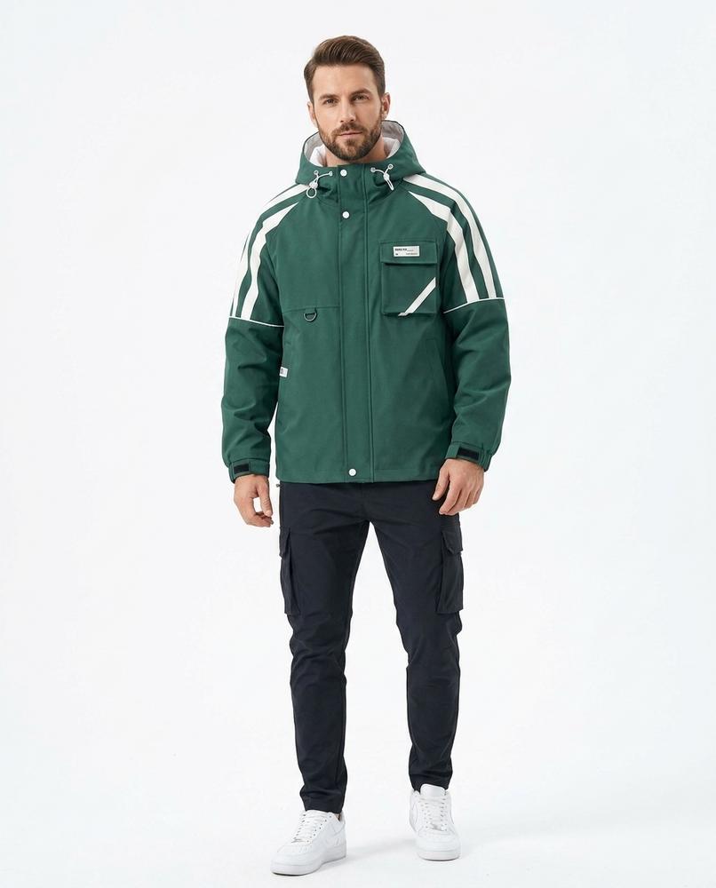 Nord Wear - Yenom | Hooded Striped Jacket Men