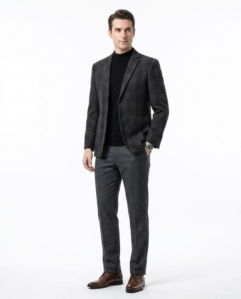 Nord Wear - Debel | Plaid Single-Breasted Blazer Men