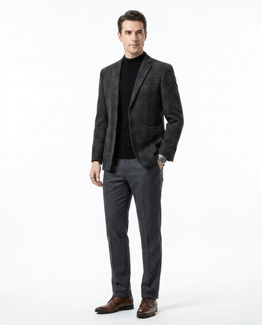 Nord Wear - Debel | Plaid Single-Breasted Blazer Men