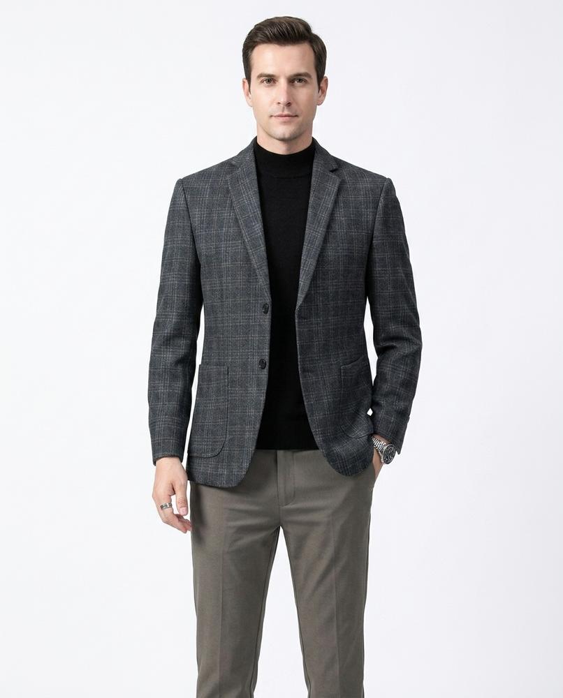 Nord Wear - Debel | Plaid Single-Breasted Blazer Men