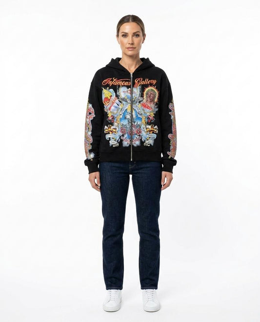 Nord Wear - Mipol | Printed Zip-Up Hoodie Unisex