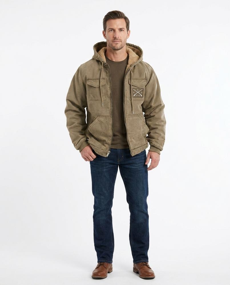 Nord Wear - Tawuk | Sherpa-Lined Hooded Jacket Men