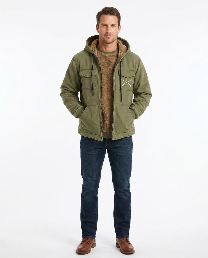 Nord Wear - Tawuk | Sherpa-Lined Hooded Jacket Men