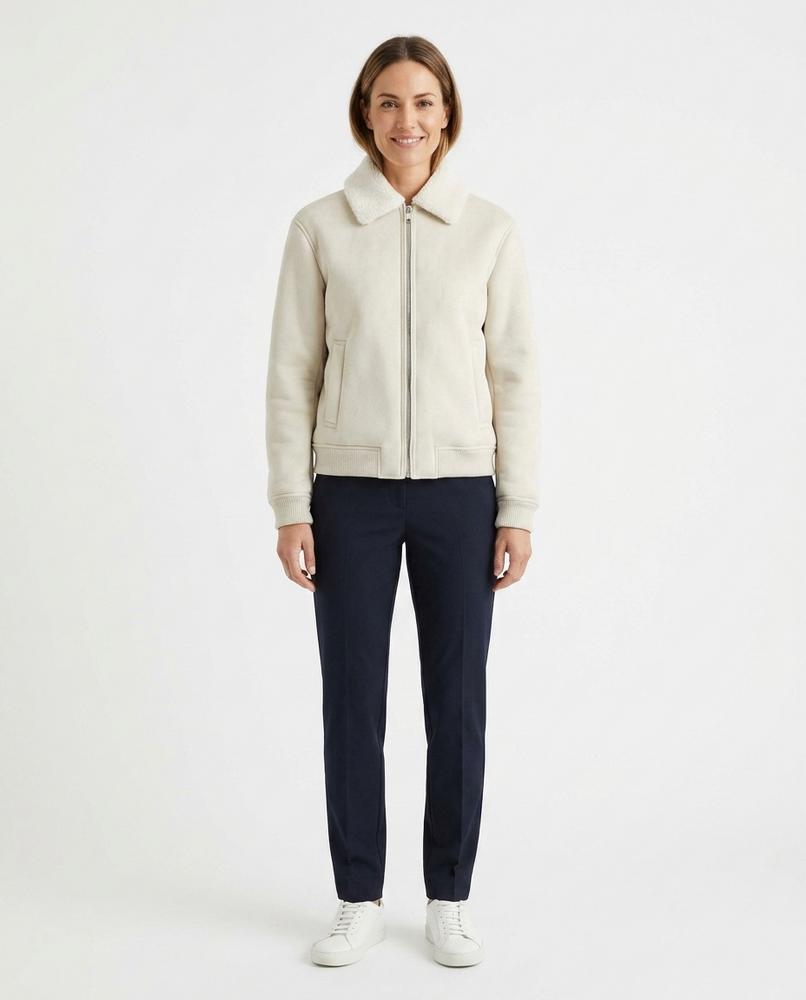 Nord Wear - Diwes | Faux Suede Shearling Collar Jacket Men