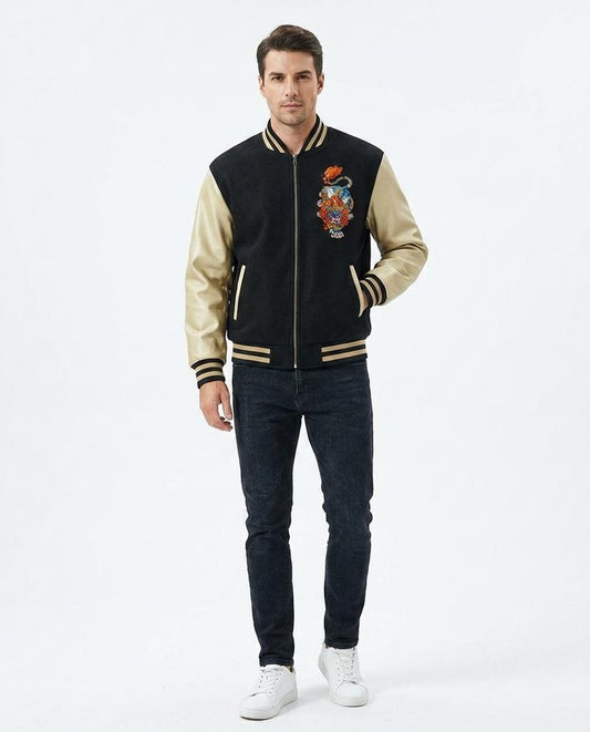 Nord Wear - Demos | Embroidered Two-Tone Jacket Men