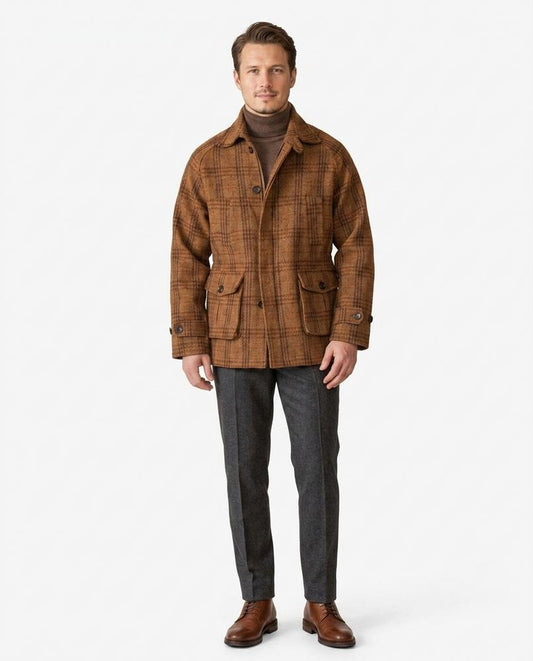 Nord Wear - Eogul | Plaid Wool Jacket Men