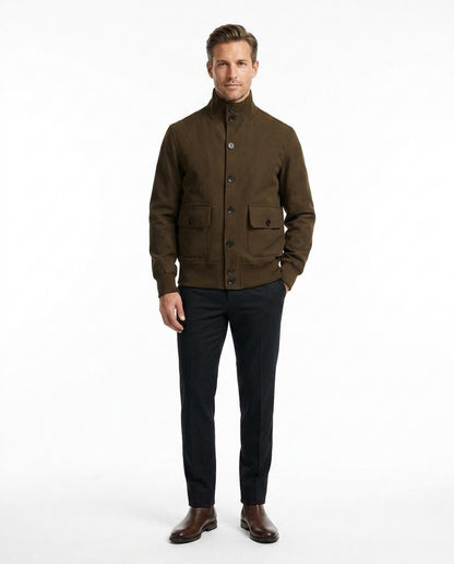 Nord Wear - Yeval | Button-Front Ribbed Jacket Men